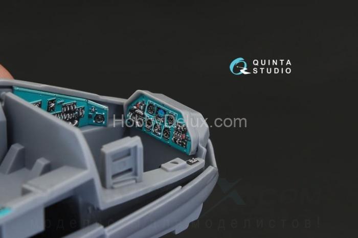 3D Декаль интерьера кабины Ми-24П для модели Звезда QD48155