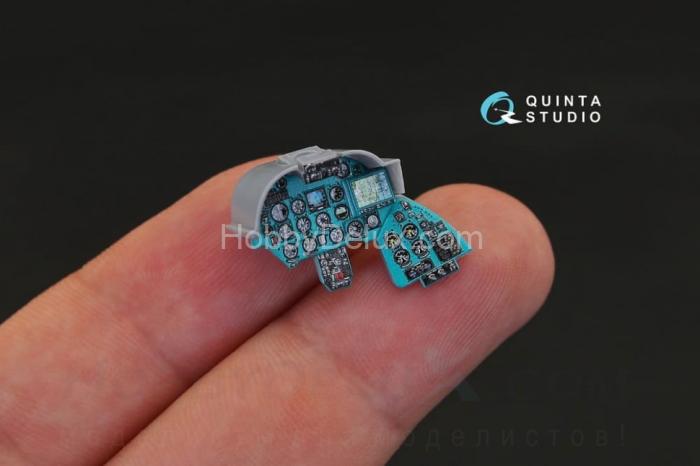 3D Декаль интерьера кабины Ми-24П для модели Звезда QD48155