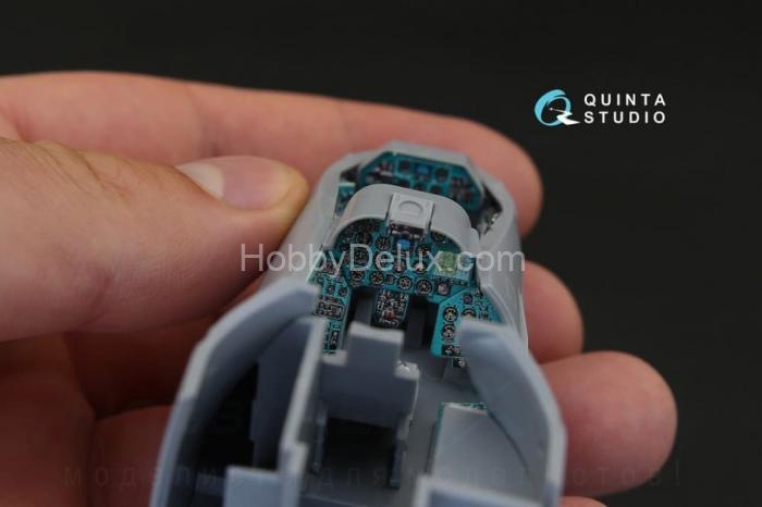 3D Декаль интерьера кабины Ми-24П для модели Звезда QD48155