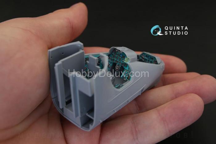 3D Декаль интерьера кабины Ми-24П для модели Звезда QD48155