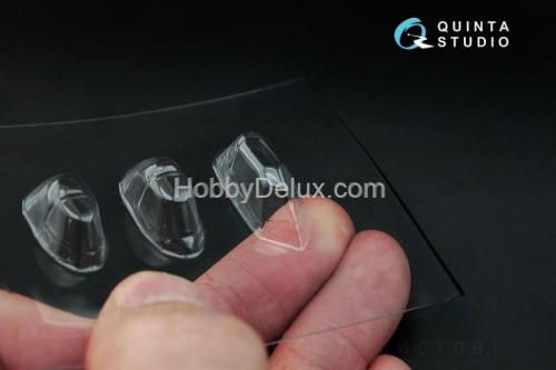 Набор остекления И-16 все одноместные модификации для любых моделей, 3 шт