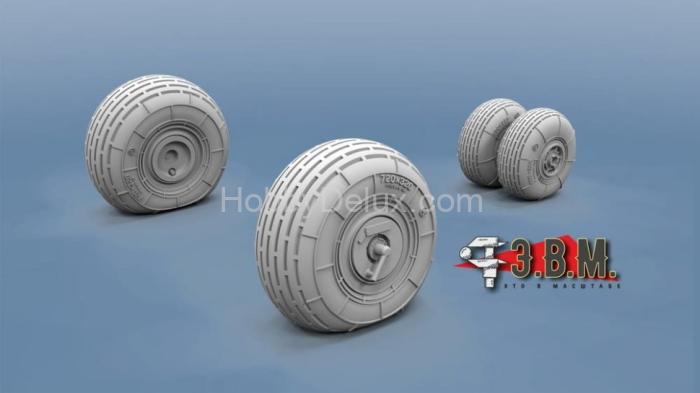 Ми-24 колеса шасси 1/48 RS48013