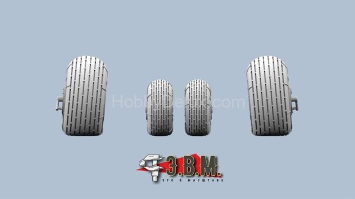 Ми-24 колеса шасси 1/48 RS48013