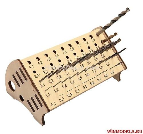 Подставка под свёрла от 0 до 5 мм.