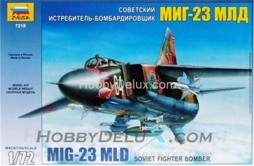 Советский истребитель-бомбардировщик "МиГ-23МЛД"