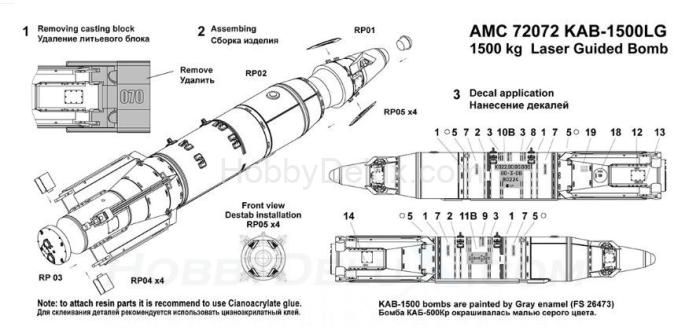 КАБ-1500ЛГ AMC72072