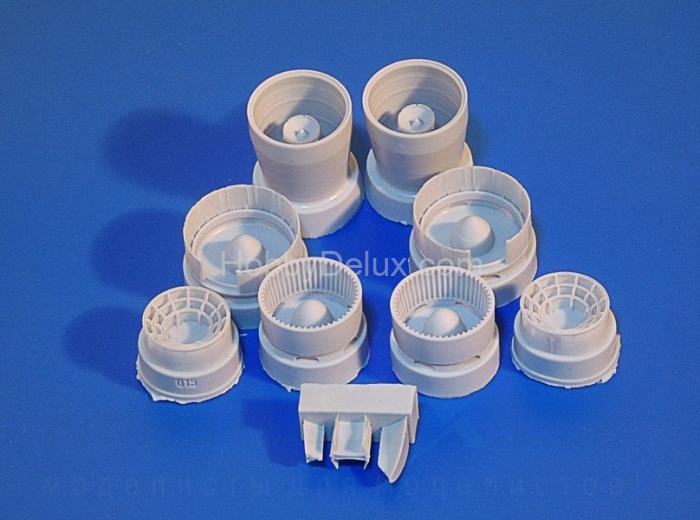 МиГ-25П/ПД/ПУ Реактивные сопла двигателя Р15Б-300 AMG72015