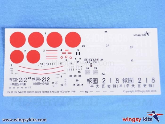 IJN Type 96 carrier-based fighter II A5M2b “Claude” (late version) D5-01