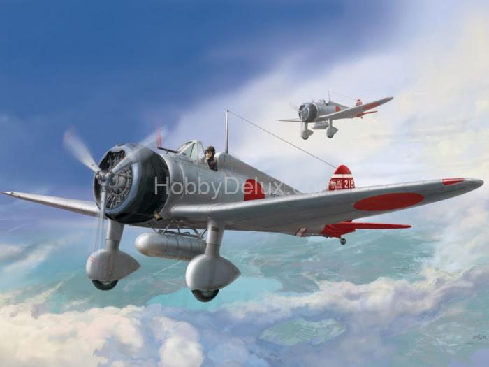 IJN Type 96 carrier-based fighter II A5M2b “Claude” (late version) D5-01