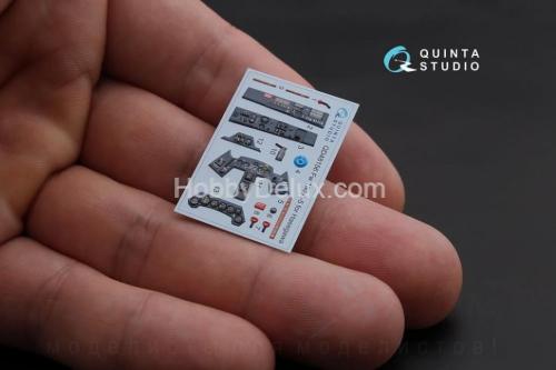 3D Декаль интерьера кабины FW 190A-5 для модели Hasegawa