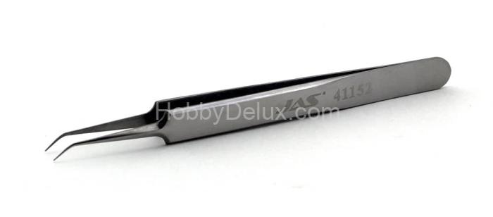 Пинцет изогнутый 45°, 118 мм JAS41152