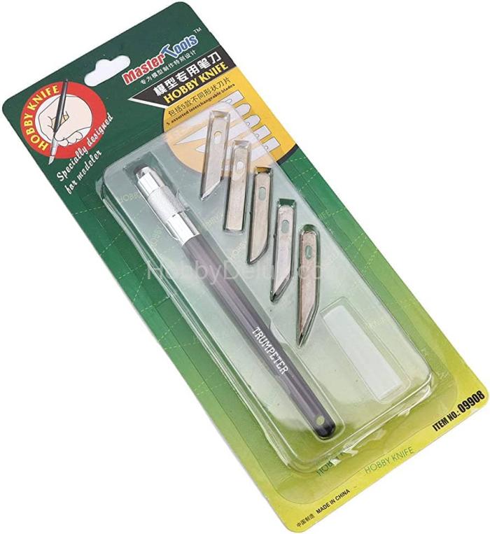 Master Tools 09908 Нож модельный (Hobby Design Knife) 09908