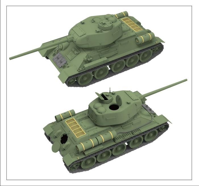 RFM (RYEFIELD MODEL) RM5040 1:35 Советский танк Т-34/85 образца1944 г., завод №174 