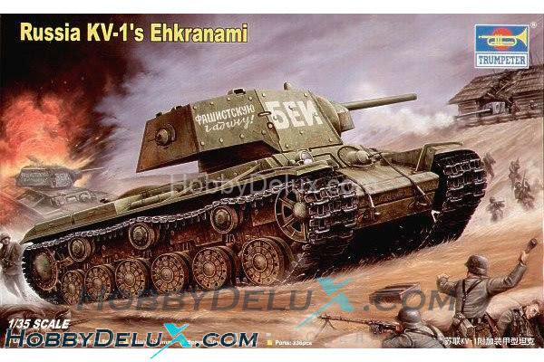 Советсвкий танк КВ-1 (Экранированный) TR-00357