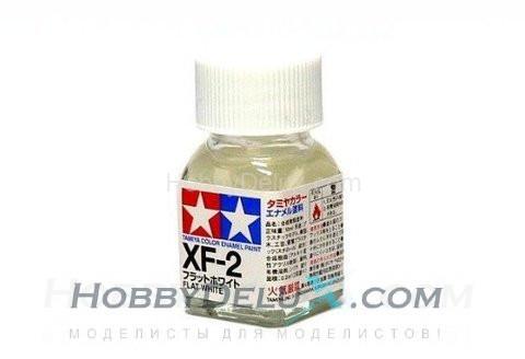 Краска эмалевая Tamiya - XF-2 Flat White 80302