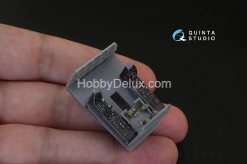 3D Декаль интерьера кабины F4U-5N для модели Hobby Boss