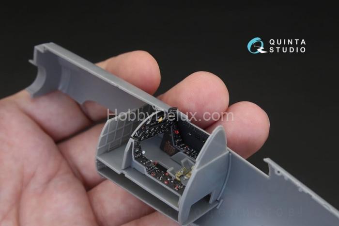 3D Декаль интерьера кабины F4U-5N для модели Hobby Boss QD48154