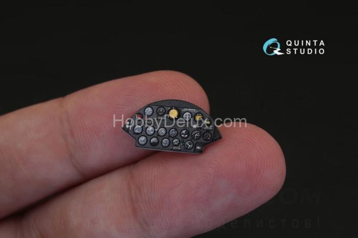 3D Декаль интерьера кабины F4U-5N для модели Hobby Boss QD48154