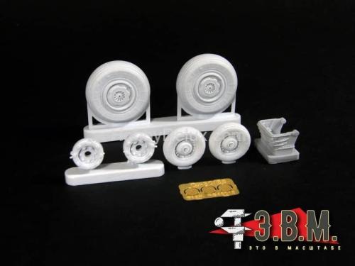 Су-30 колеса шасси 1/48