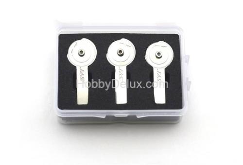 JAS 4946 Набор ревитеров d 15 мм,  шаг 0,5 / 0,55 / 0,6 мм 3 шт.