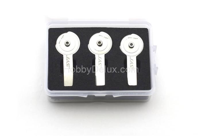 JAS 4946 Набор ревитеров d 15 мм, шаг 0,5 / 0,55 / 0,6 мм 3 шт. JAS4946