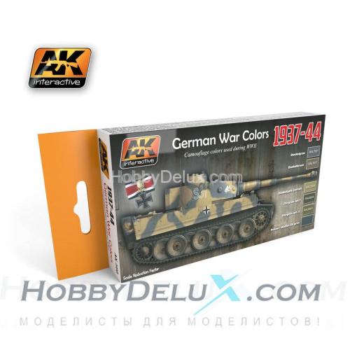 AK-560 Набор красок GERMAN WAR COLORS 1937-1944