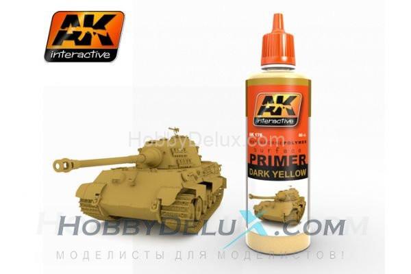 Dark Yellow Primer - Темно-желтая грунтовка AK-176