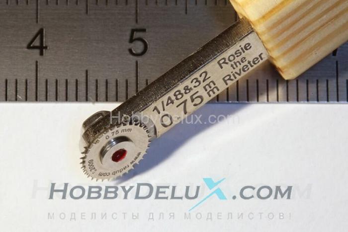 Инструмент для имитации заклепок Riveter 0.75mm DOUBLE PD-075(D)