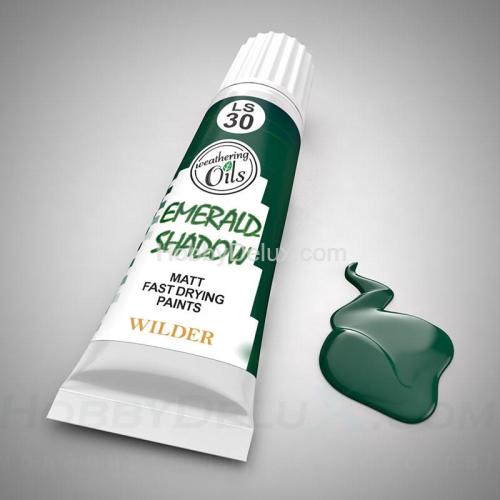 WILDER LS-30 Масляная краска - ЗАТЕНЁННЫЙ ИЗУМРУДНЫЙ