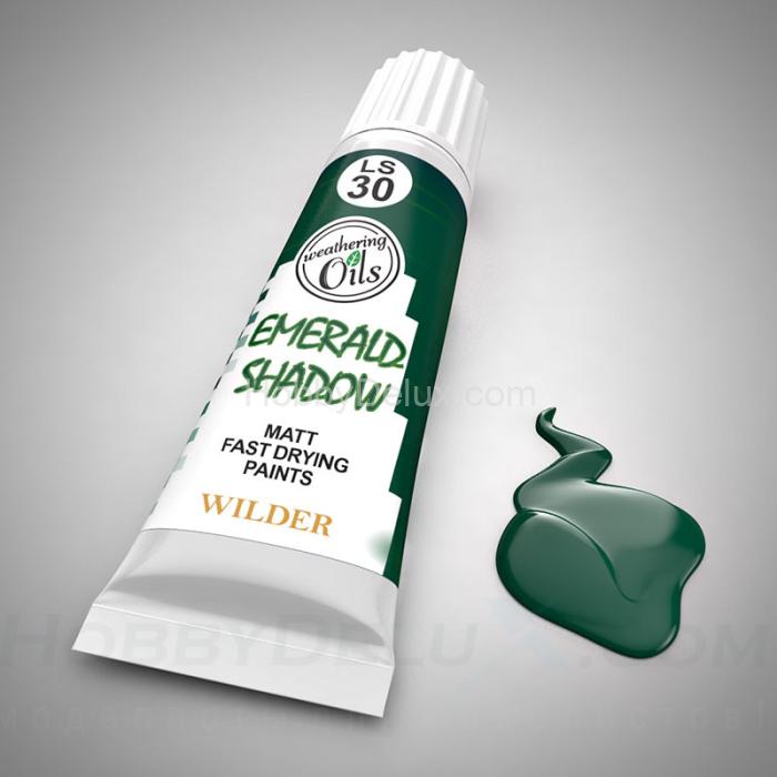 WILDER LS-30 Масляная краска - ЗАТЕНЁННЫЙ ИЗУМРУДНЫЙ HDF-LS-30