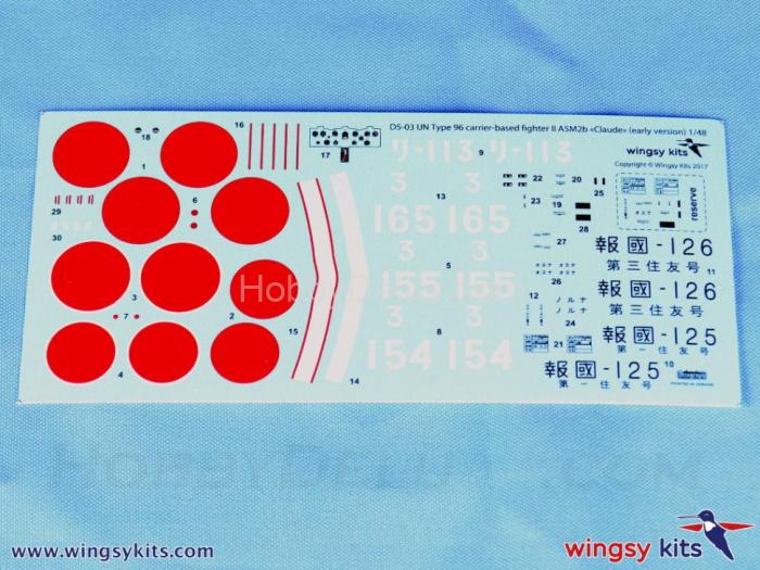 IJN Type 96 carrier-based fighter II A5M2b “Claude” (early version) D5-03