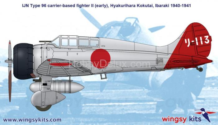 IJN Type 96 carrier-based fighter II A5M2b “Claude” (early version) D5-03