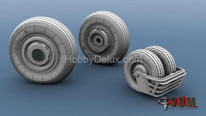 Су-35 колеса шасси 1/48 RS48016