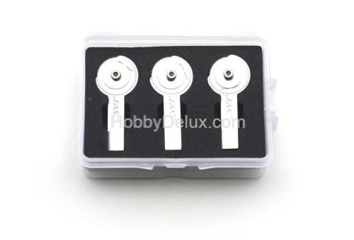 JAS 4947 Набор ревитеров d 15 мм,  шаг 0,65 / 0,75 / 0,8 мм 3 шт.