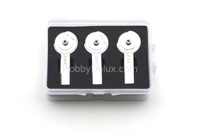 JAS 4947 Набор ревитеров d 15 мм, шаг 0,65 / 0,75 / 0,8 мм 3 шт. JAS4947