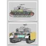 RFM (RYEFIELD MODEL) RM5046 1:35 Немецкий средний танк Pz.kpfw.IV Ausf.H раннего выпуска с рабочими траками 