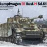 RFM (RYEFIELD MODEL) RM5046 1:35 Немецкий средний танк Pz.kpfw.IV Ausf.H раннего выпуска с рабочими траками 