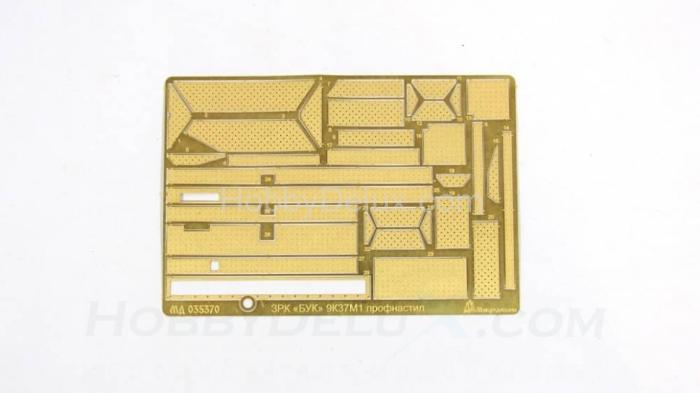 Набор фототравления на ЗРК «БУК» 9К37М1 сетки и профнастилы МД035370