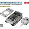 RFM (RYEFIELD MODEL) RM5050 1:35 Немецкий танк Тигр I, ранний вариант выпуска 1943 года (Северная Африка, битва за Тунис) с полным интерьером 