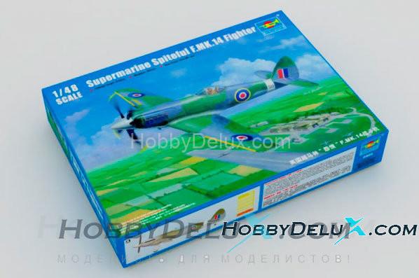 Английский самолет Supermarine Spiteful F.MK.14 TR-02850