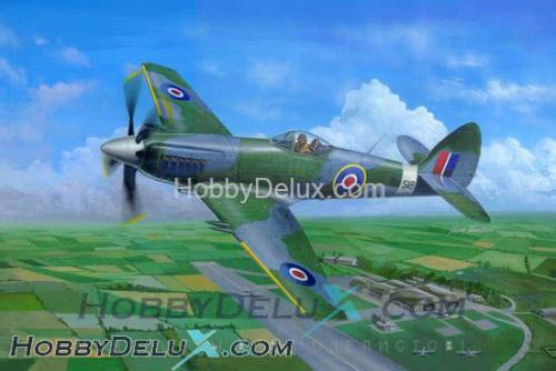 Английский самолет Supermarine Spiteful F.MK.14