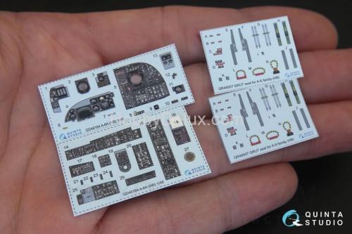 3D Декаль интерьера кабины A-6A Intruder для модели HobbyBoss