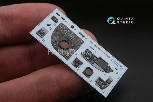 3D Декаль интерьера кабины A-6A Intruder для модели HobbyBoss