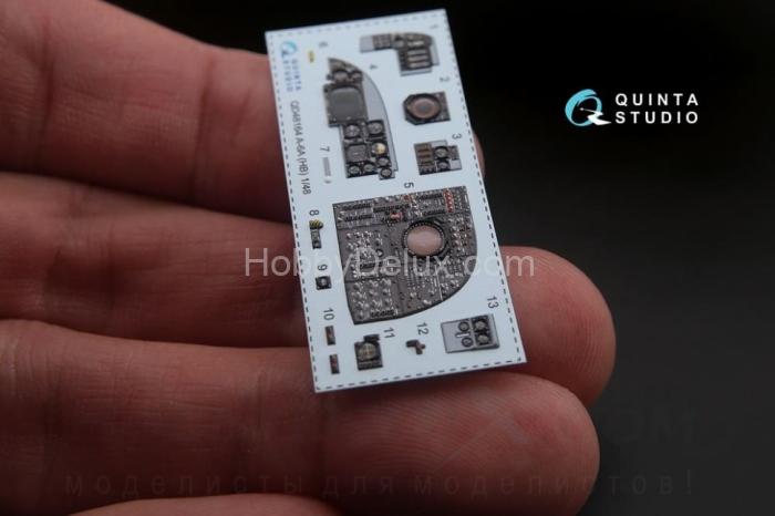 3D Декаль интерьера кабины A-6A Intruder для модели HobbyBoss QD48164