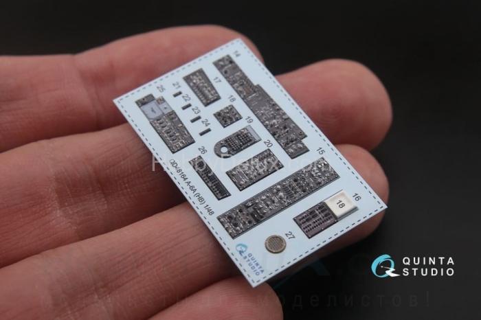 3D Декаль интерьера кабины A-6A Intruder для модели HobbyBoss QD48164