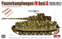 Немецкий средний танк Pz.kpfw.IV Ausf.G без интерьера