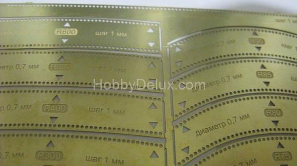 Лекало №4 (Лекало для конвертки криволинейное) МД100208