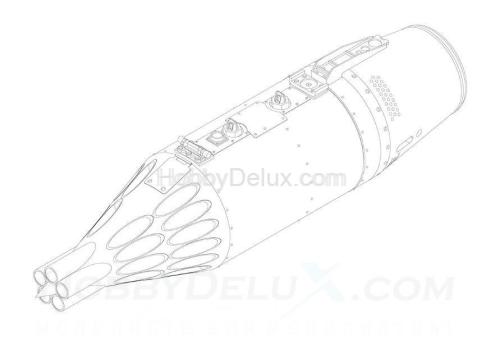 УБ-32А-73 блок НАР (в комплекте два блока НАР)