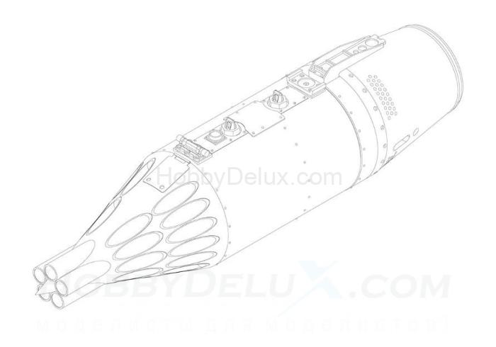 УБ-32А-73 блок НАР (в комплекте два блока НАР) AMC48011-4