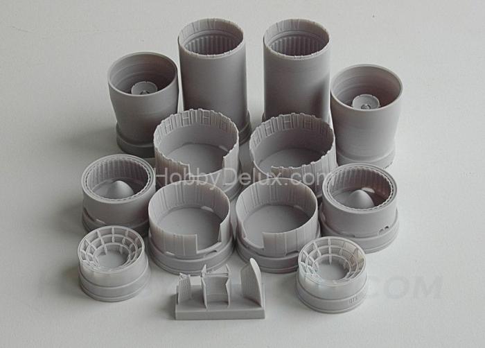 МиГ-25РБ/РБТ Реактивные сопла двигателя Р15Б-300 АМG48015-1